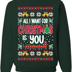 🎄 Wild Bobby Ugly Christmas Sweater - Festive Holiday Top XL 🎄